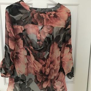 3/4 sleeve blouse